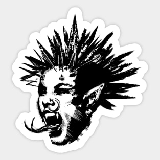 Scream Queen Sticker